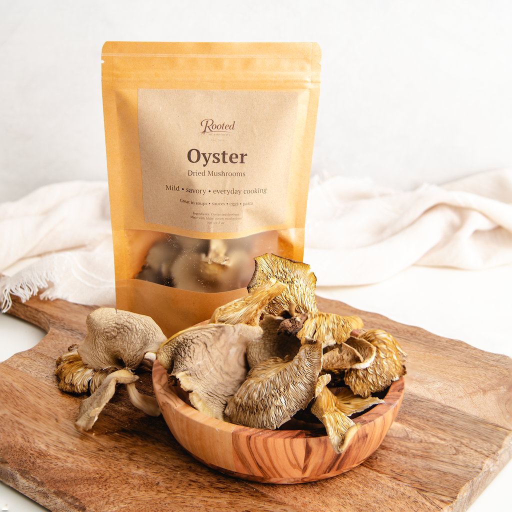 Dried Oyster Mushrooms