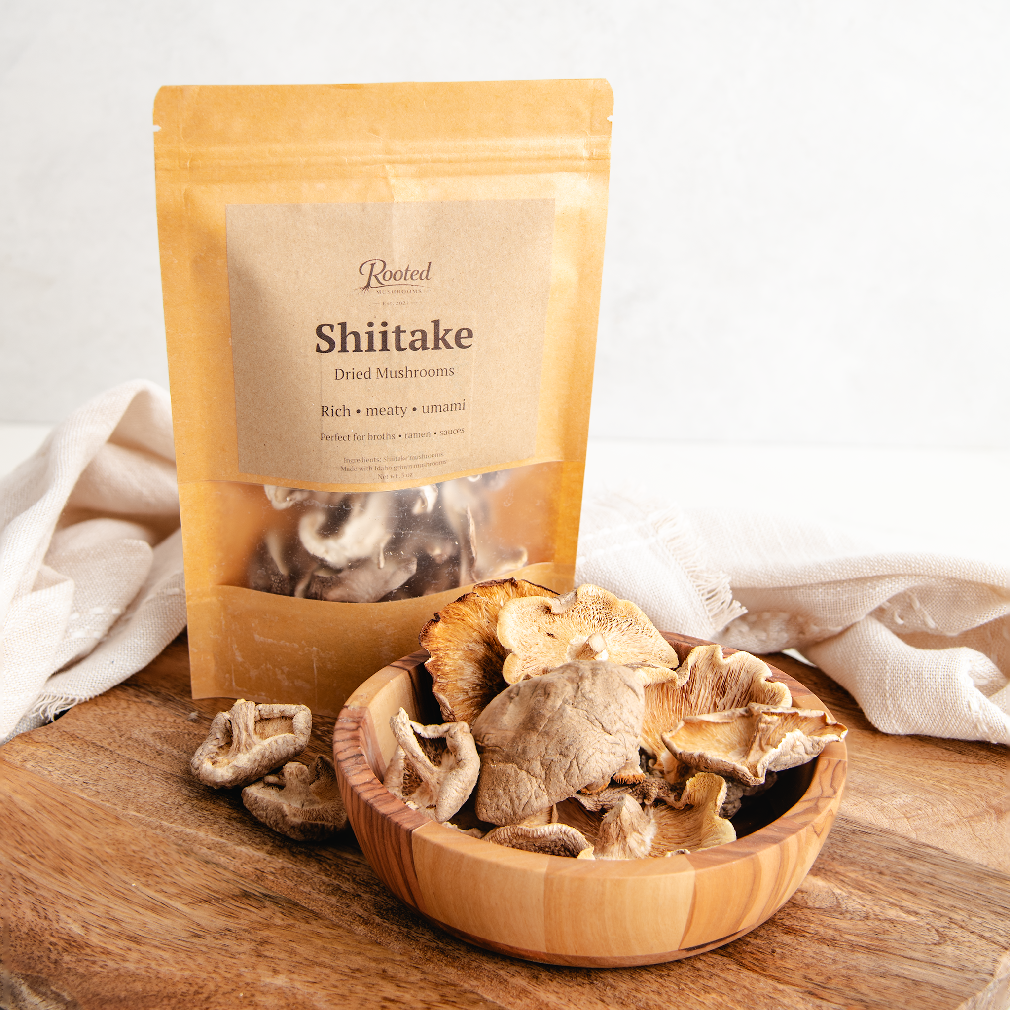 Dried Shiitake mushrooms